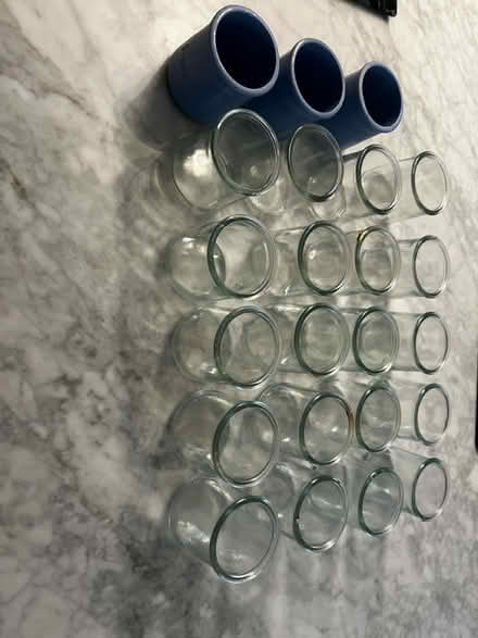 Photo of free Glass and ceramic yogurt jars (Old Town) #2