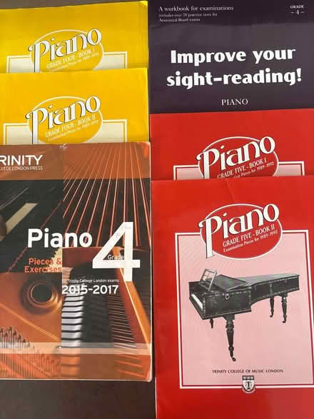Photo of free Grade 4 & 5 piano books (BR3 Beckenham) #1