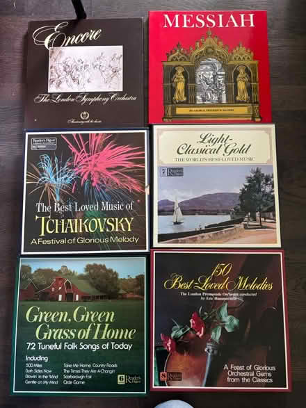 Photo of free Classical/folk classic vinyl (Midtown Toronto) #1