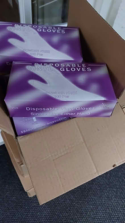 Photo of free Vinyl Gloves (Carnforth LA5) #1