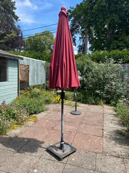 Photo of free Large red sun umbrella (California IP3) #2