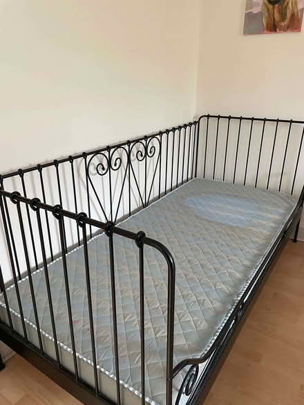 Photo of free Ikea Meldal Black Metal Single Day Bed (Corstorphine EH12) #1