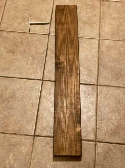 Photo of free Narrow wooden shelf (Petworth/ Park View) #1
