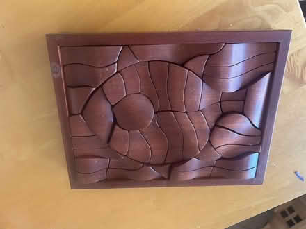 Photo of free Three dimensional wooden fish puzzl (Palo Alto, near Cal Ave) #1