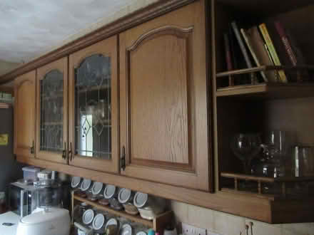 Photo of free Oak kitchen cupboard doors (Walsall WS1) #1