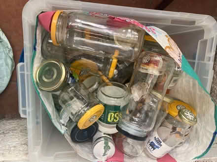 Photo of free Large bag of jars (St Leonards Green TN38) #1