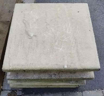 Photo of free 7 Square Slabs, 45 x 45 cm (1 broken) (Boulton Moor DE24) #1