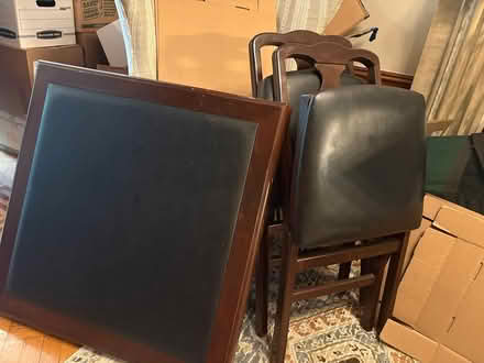 Photo of free Card table and 2 chairs (Park Slope) #1
