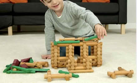 Photo of Wooden Lincoln Logs (Near Goodwood Museum & Gardens) #1