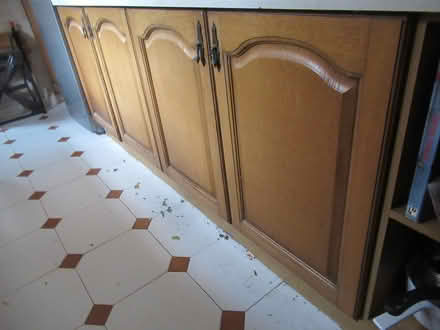 Photo of free Oak kitchen cupboard doors (Walsall WS1) #2