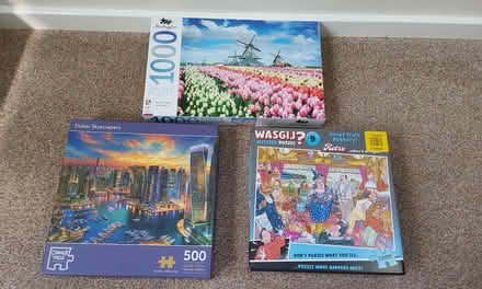 Photo of free 3 Jigsaws (wallsend, NE28) #1