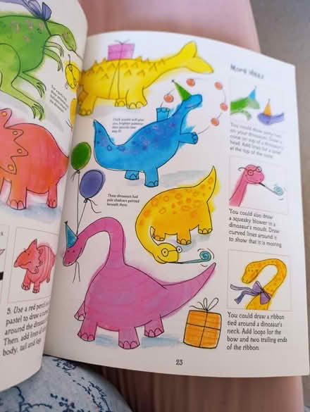 Photo of free How to draw dinosaurs book (RH12 2) #4