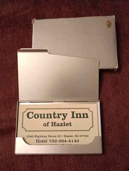Photo of free Metal Business Card Holder (Ridgefield Park) #3