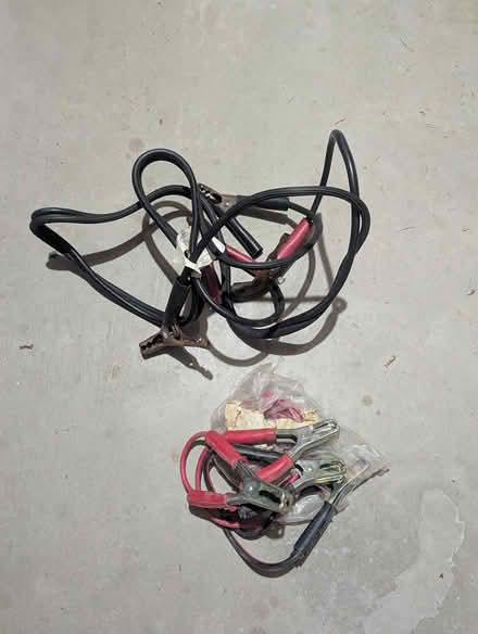 Photo of free 2 pair of jumper cables (Pepperell NH border) #1