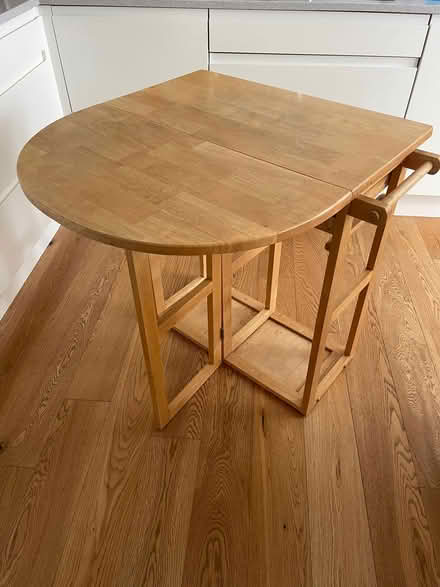 Photo of free Small drop-leaf table (Craigie PH2) #1