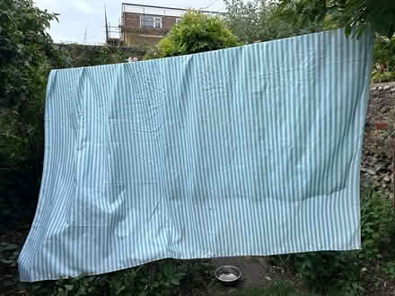 Photo of free Green and white curtain (Central Shoreham BN43) #1
