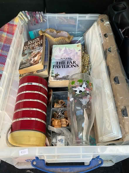 Photo of free Large box of car boot/jumble stuff (Wimborne BH21) #1