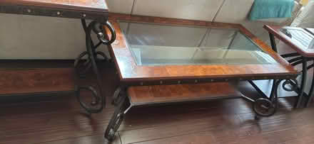 Photo of free Sofa table and coffee table (Elmhurst (Rt 83 & St. Charles)) #4