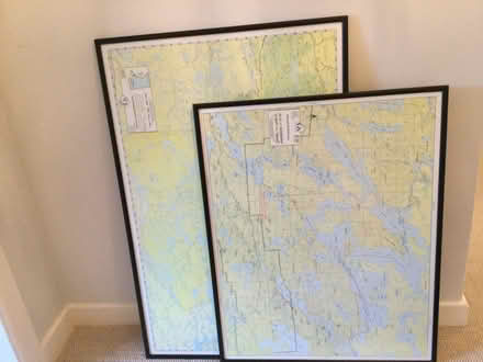 Photo of free Two framed maps (Greaves LA1) #1