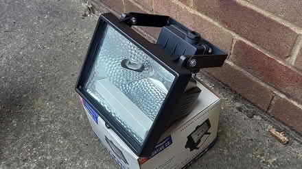 Photo of free 2x 500W halogen flood lights, new (Central Letchworth) #3