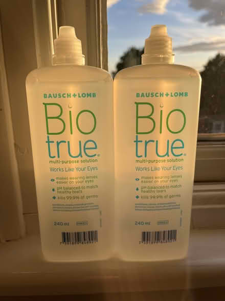 Photo of free 2 bottles contact lens solution (Lenton NG7) #1
