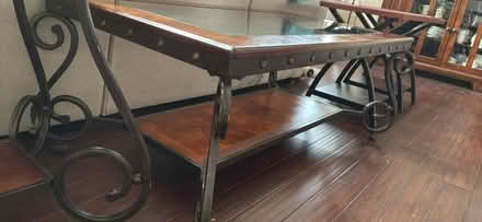 Photo of free Sofa table and coffee table (Elmhurst (Rt 83 & St. Charles)) #1