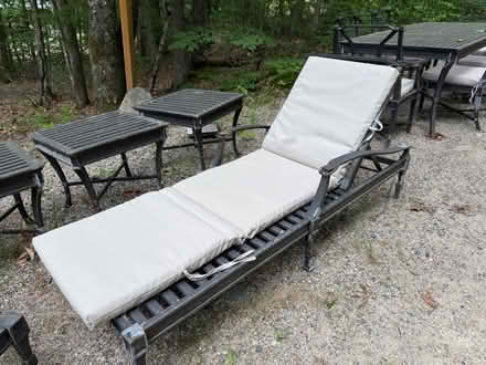 Photo of free Deck table and chairs (Wakefield NH) #2