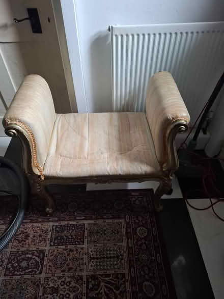 Photo of free Vintage Rococo style window seat (L25 Woolton) #1