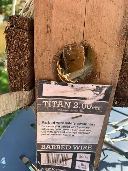 Photo of free Unused barbed wire (West Denton NE15) #2