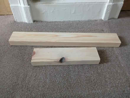 Photo of free Two Pieces of Leftover Wood (Lark Lane Area L17) #1