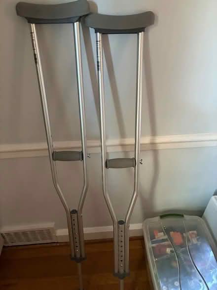 Photo of free Adjustable crutches (Cleveland Park) #1