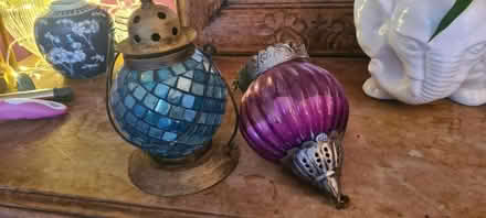 Photo of free 2 hanging t light holders (Rochester ME1) #1