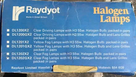 Photo of free Vintage 1980s halogen fog lights (Utley, BD20) #2