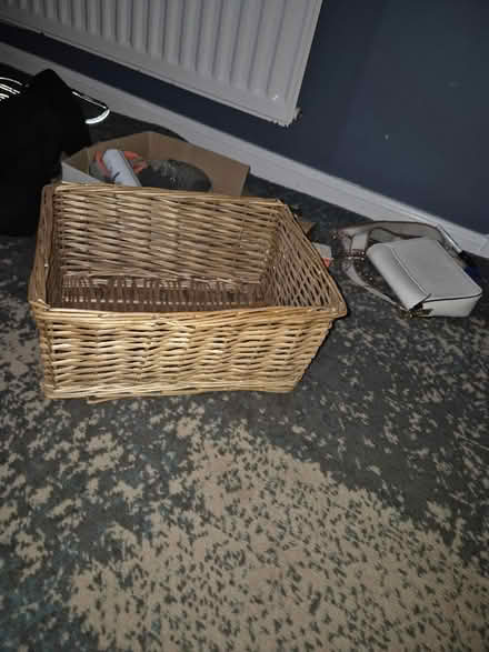 Photo of free Small wicker basket (RG2 Shinfield) #1