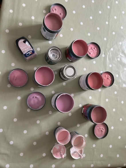 Photo of free Pink paint tester pots (Toddington) #1