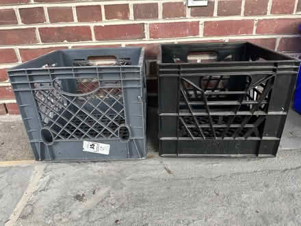 Photo of free Two Plastic Milk Crates (Kensington) #1
