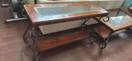 Photo of free Sofa table and coffee table (Elmhurst (Rt 83 & St. Charles)) #2