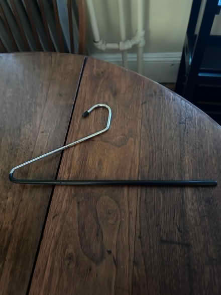 Photo of free Chrome Metal Pant Hangers (20) (Beacon Hill) #1