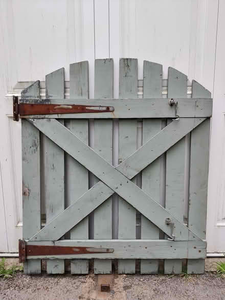 Photo of free Wooden garden gate (Wirksworth, DE4) #2