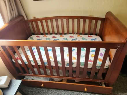 Photo of free Wooden cot bed (M6 6ED) #1