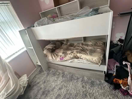 Photo of free White Double Bunk Bed (Bradford Bd10) #3