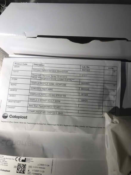Photo of free Urology products by Coloplast (Southport PR8) #3