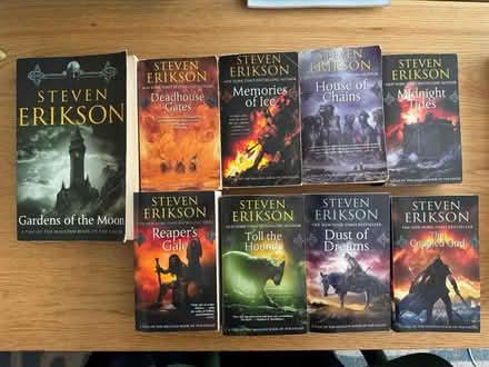 Photo of free Steven Erikson Malazan full series (20008, near BreadFurst) #3