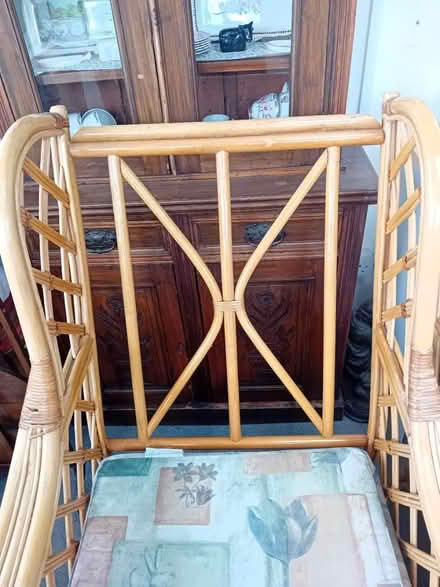 Photo of free 2 bamboo conservatory chairs (Caton green la2) #4
