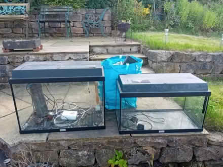 Photo of free 2 tropical fish tanks (Morecambe LA4) #1