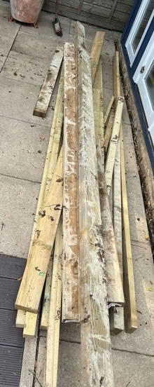 Photo of free Leftover timber (Earley RG6) #1