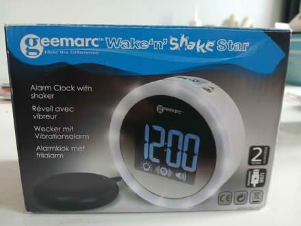 Photo of free Alarm clock with vibration pad (Uxbridge UB10) #2