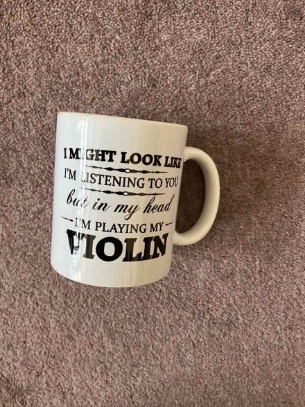 Photo of free Mug for violinist (Parkstone, Poole. BH14.) #1