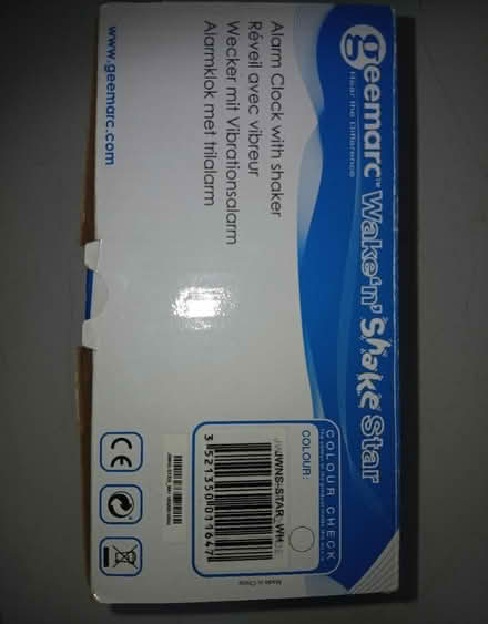 Photo of free Alarm clock with vibration pad (Uxbridge UB10) #3