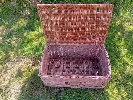 Photo of free rattan rectangle basket (Morecambe LA4) #2